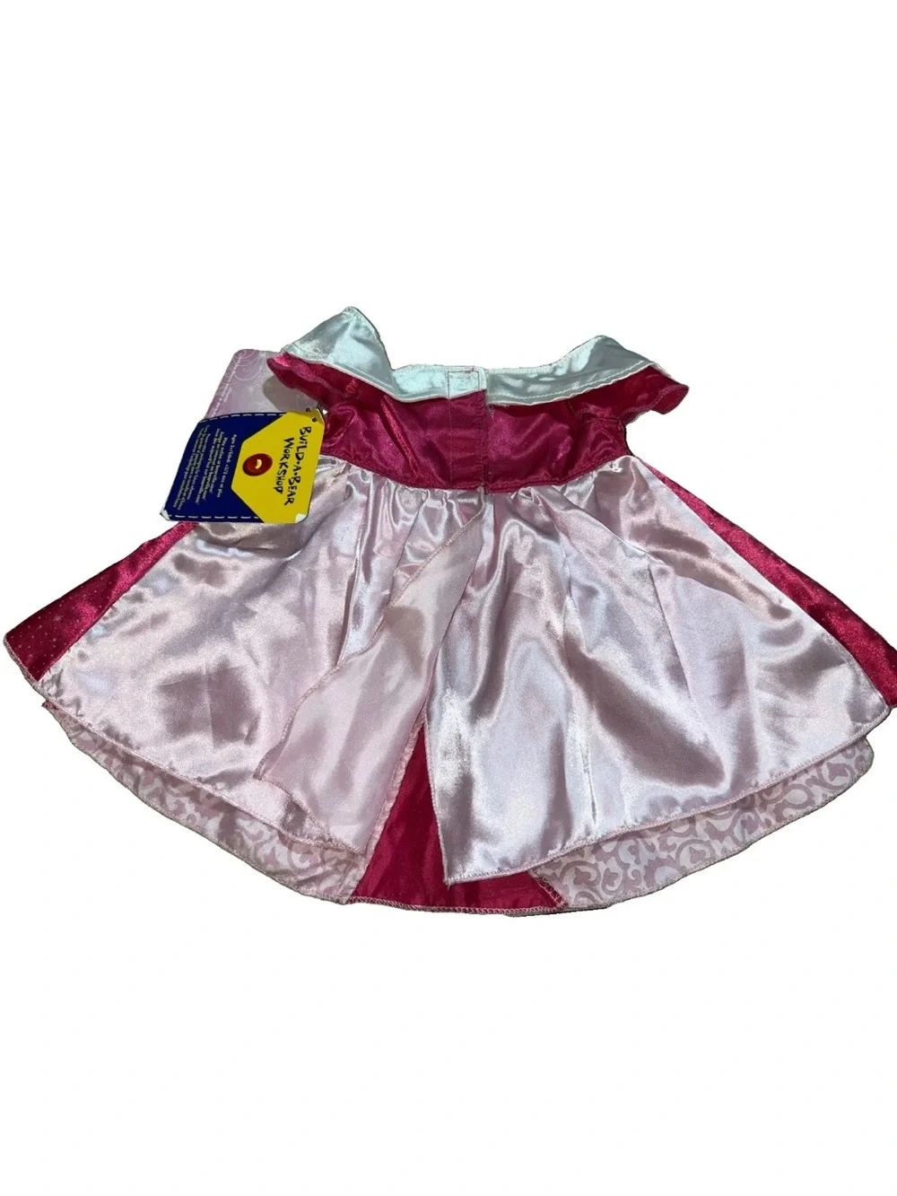 NWT Build A Bear Disney Aurora Sleeping Beauty Dress Disney Princess Dress RARE